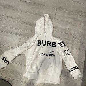 Burberry mens hoodie